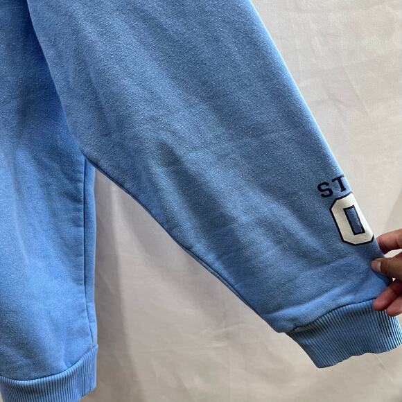 Disney Stitch Experiment 626 Blue Pullover Cozy Oversized Sweater Size Large - Picture 3 of 6